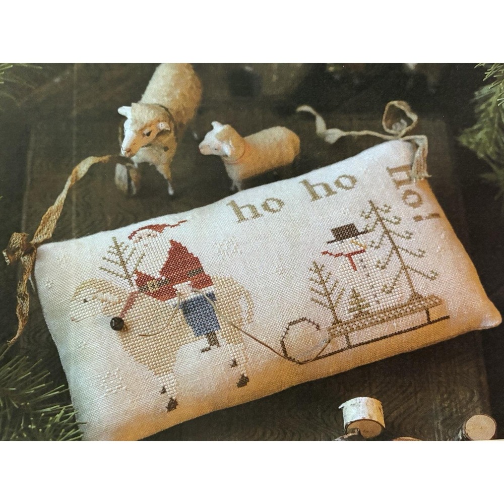 With Thy Needle & Thread SNOW FOR CHRISTMAS Cross Stitch Pattern Brenda Gervais